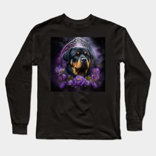 Gothic Rottweiler Art Long Sleeve T-Shirt